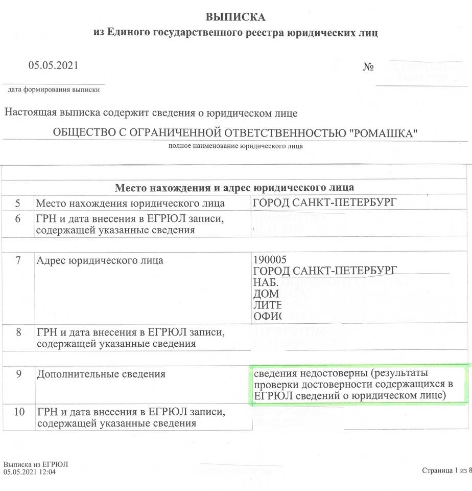 Как перерегистрировать адрес ООО