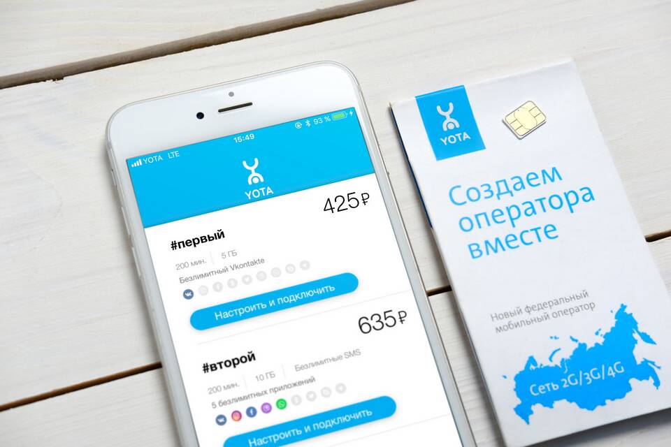Как проверить остатки интернета, минут и SMS в Yota