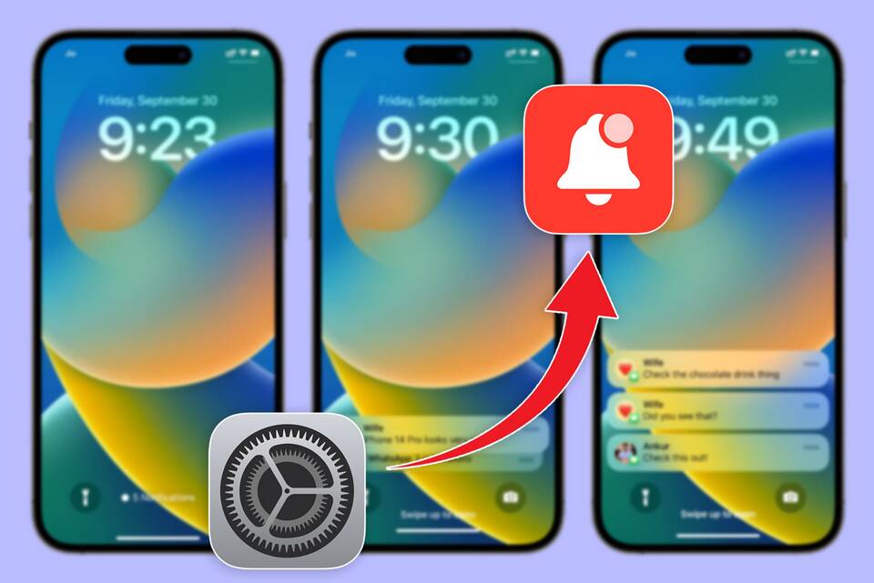 Как скрыть уведомления на экране iPhone
