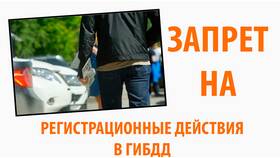 Как снять запрет на регистрационные действия автомобиля в Вианор