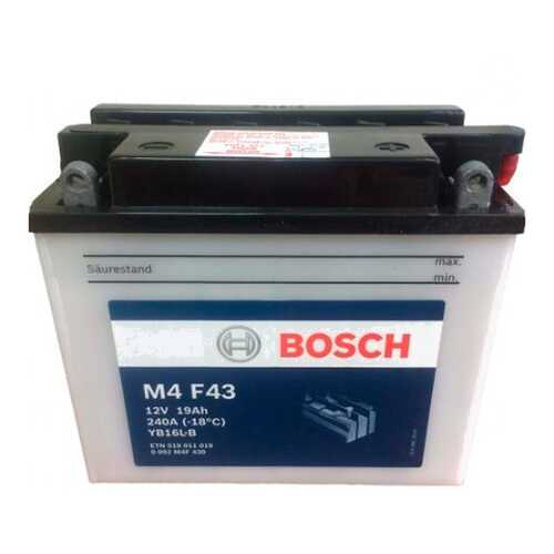 Акб M4 F43 12v 19ah 190a 176x101x156 Bosch в Вианор