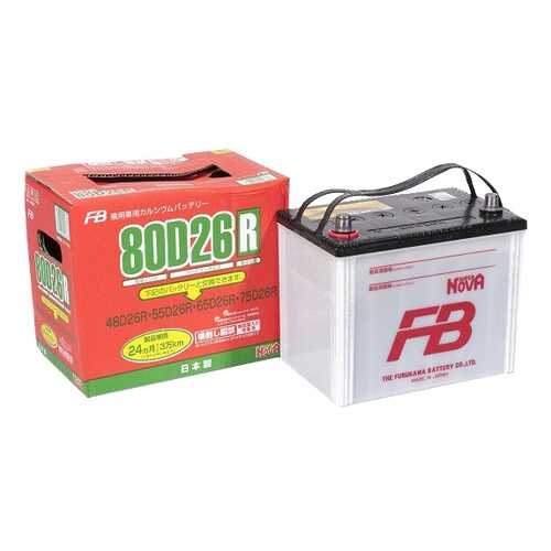 Аккумулятор автомобильный автомобильный Furukawa Battery SUPER NOVA 80D26L 68 Ач в Вианор