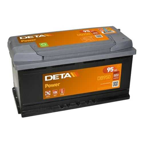 Аккумулятор автомобильный DETA DB950 95 Ач в Вианор