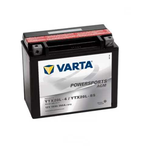 Аккумуляторная Батарея Powersports Agm [12v 18ah 250a B00] Varta в Вианор