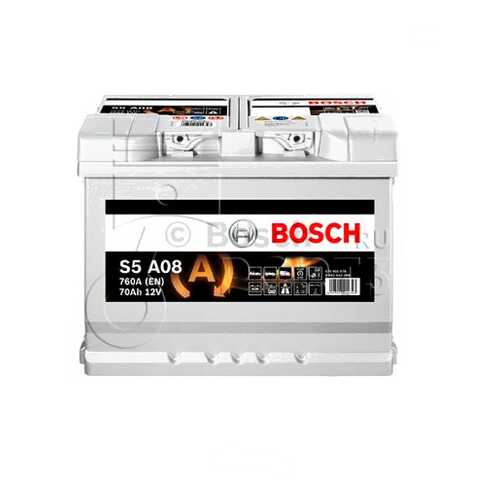 Аккумуляторная Батарея S5 Agm [12v 70ah 760a B13] Bosch в Вианор