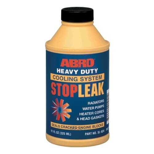 Герметик радиатора ABRO Heavy Duty Cooling System STOPLEAK жидкий 0,325 кг. арт. SL-624-RU в Вианор