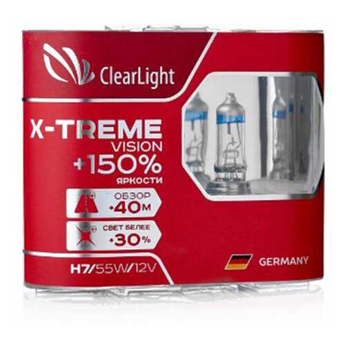 Лампа Галоген Clearlight Hв3 X-Treme Vision 150% ,2 Шт, Duobox Clearlight Ml9005xtv150 Cl в Вианор