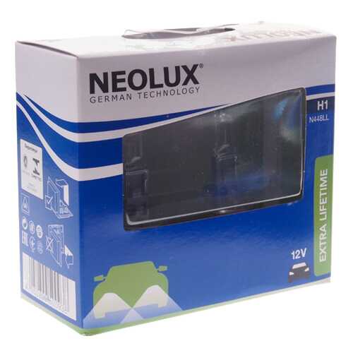 Лампа H1 12v- 55w (P14,5s) Long Life (Коробка 2шт.) Neolux N448LL-2SCB в Вианор