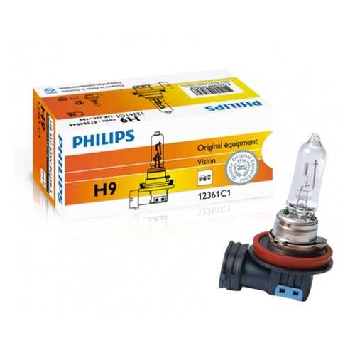 Лампа Philips H9 12v 65w Pgj19-5 Philips арт. 12361 в Вианор
