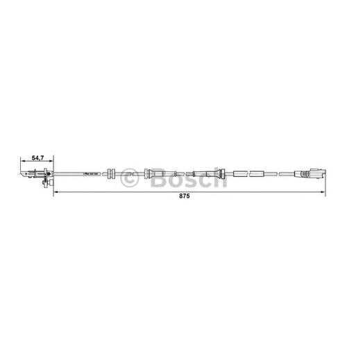 Датчик abs Bosch 0265007790 в Вианор