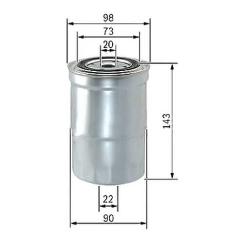 Фильтр топливный Bosch 1457434459 в Вианор