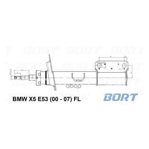Амортизатор подвески BORT G22556013L в Вианор