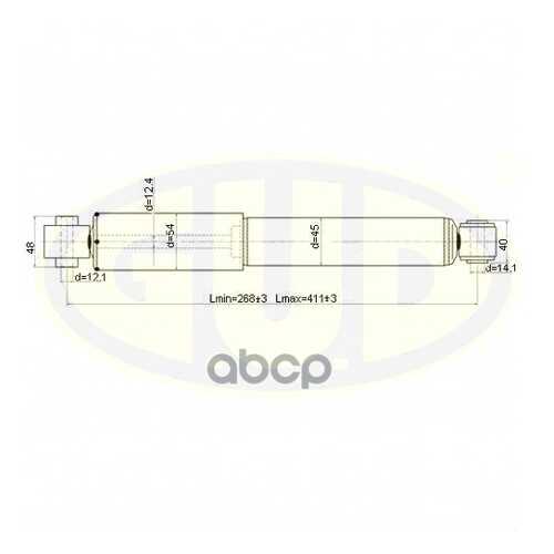 Амортизатор подвески G.U.D GSA349018 в Вианор