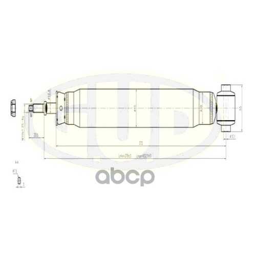 Амортизатор подвески G.U.D GSA349066 в Вианор