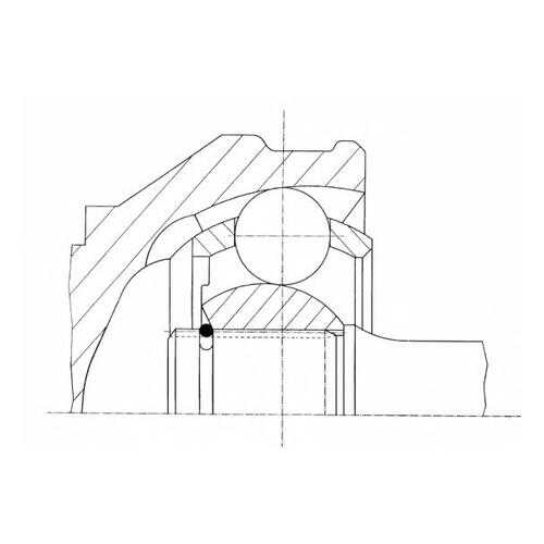 Шрус GKN (Loebro) 302453 в Вианор
