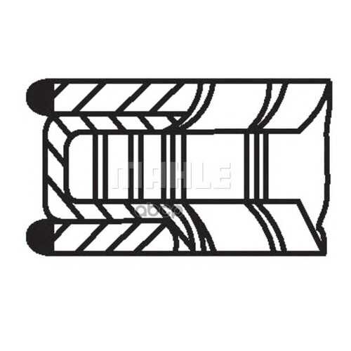 Кольца ДВС Mahle/Knecht 44815V0 в Вианор