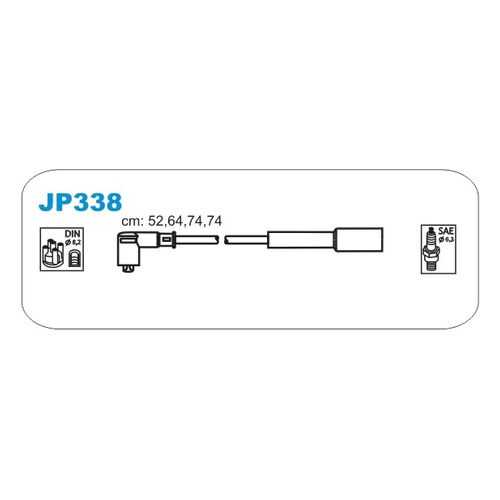 Комплект проводов зажигания JANMOR JP338 в Вианор