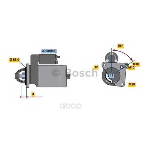 Стартер Bosch 0001107476 в Вианор