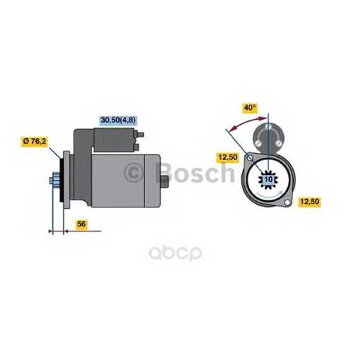Стартер Bosch 0001120406 в Вианор
