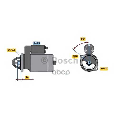 Стартер Bosch 0986017551 в Вианор