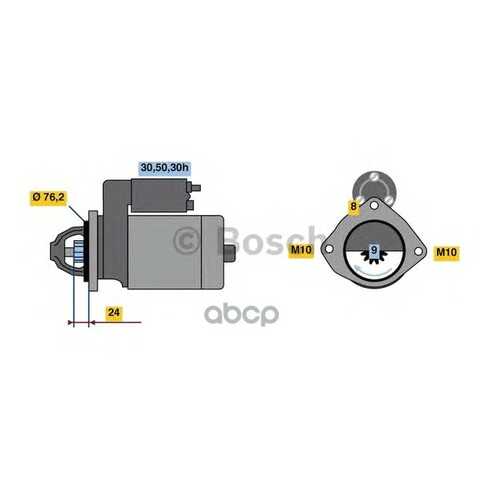 Стартер Bosch 0986022880 в Вианор