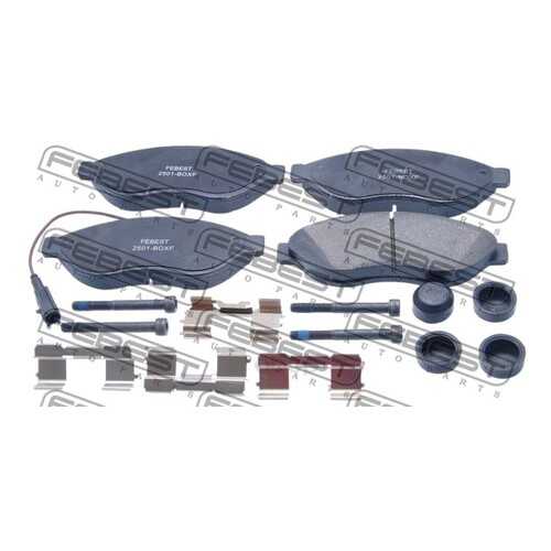Колодки тормозные Febest 2501BOXF в Вианор