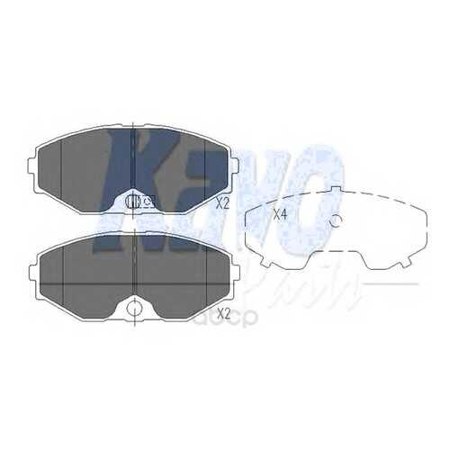 Колодки тормозные kavo parts KBP6553 в Вианор