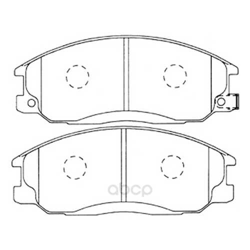 Комплект тормозных колодок FIT FP0864 в Вианор