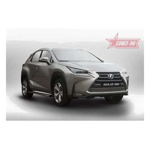 Декоративный элемент воздухозаборника листовой Souz-96, дизайн2, Lexus NX 2014- в Вианор