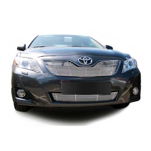 Накладка решетки бампера Fancycar для Toyota Camry XV40 (2006-2010), нижняя, профиль 6,5 м в Вианор