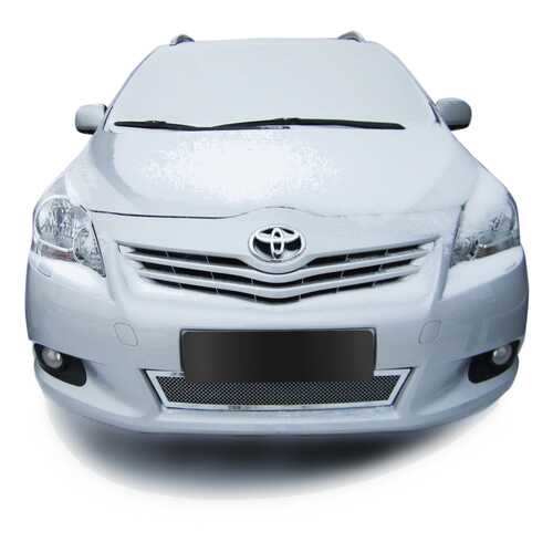 Накладка решетки бампера Fancycar Toyota Verso II , нижняя, сетка 1,5 мм, нерж. сталь в Вианор