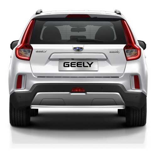 Защита заднего бампера d57 Rival Geely Emgrand X7 I рестайлинг , нерж. сталь, R.1905.003 в Вианор
