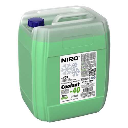 Антифриз TOTACHI Niro Зеленый Готовый антифриз 10кг в Вианор