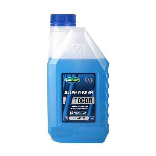 Тосол OILRIGHT Дзержинский ОЖ-40 ТМ готовый -40C синий 1 кг 5040/п в Вианор