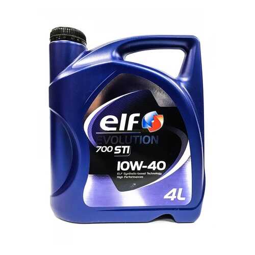 Масло моторное elf 700 sti 10w-40 4л 203698 в Вианор