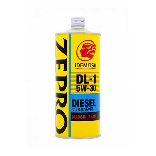 Масло Моторное Idemitsu Zepro Diesel Dl-1 5w-30 1l IDEMITSU арт. 2156054 в Вианор