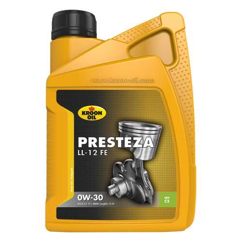 Масло Моторное Presteza Ll-12 Fe 0w30 1l KROON OIL арт. 32522 в Вианор