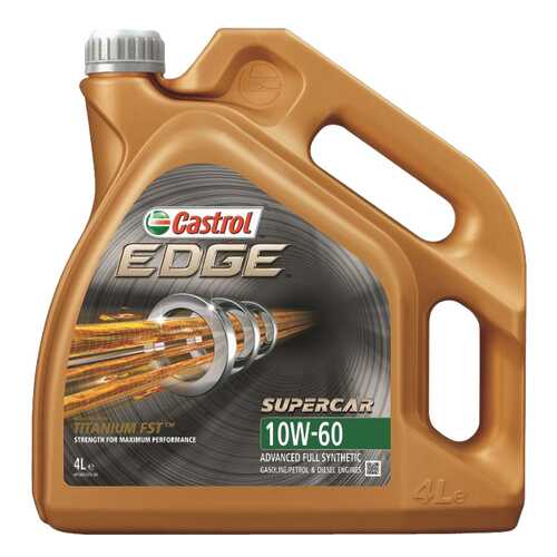 Моторное масло Castrol Edge 10W-60 4л в Вианор