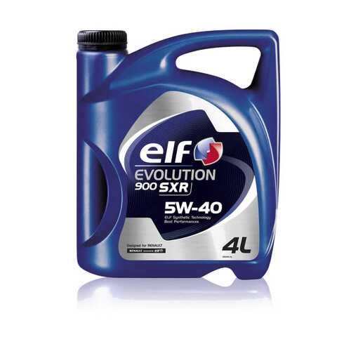 Моторное масло elf Evolution 900 SXR 5W-40 4л в Вианор