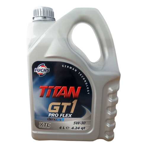 Моторное масло Fuchs Titan GT1 Pro Flex SAE 5W-30 4л в Вианор