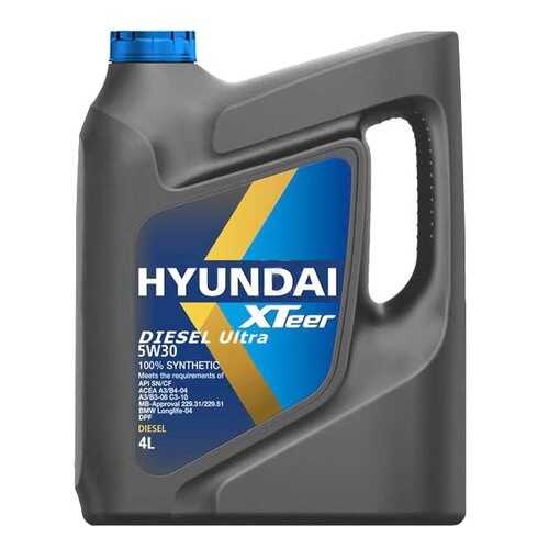 Моторное масло Hyundai-KIA Diesel Ultra 5W-30 4л в Вианор