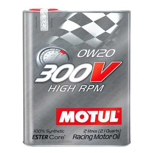Моторное масло Motul 300V High RPM0w-20 2л в Вианор