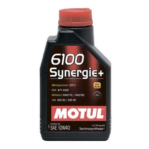 Моторное масло Motul 6100 Synergie + 10w-40 1л в Вианор