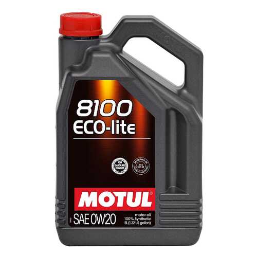 Моторное масло Motul 8100 Eco-lite 0W-20 5л в Вианор