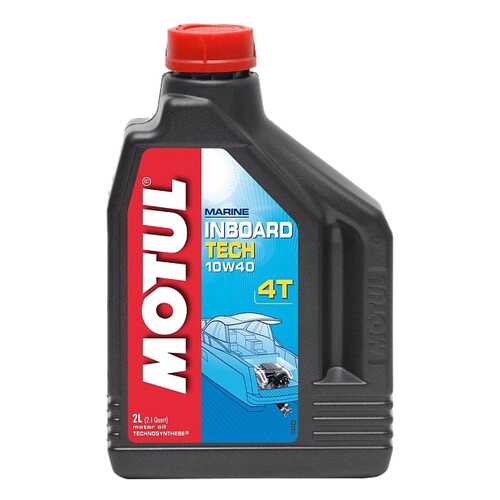Моторное масло Motul Inboard Tech 4T 10W-40 2л в Вианор