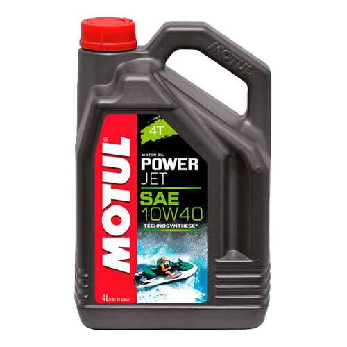 Моторное масло Motul PowerJet 4T 10W-40 4л в Вианор