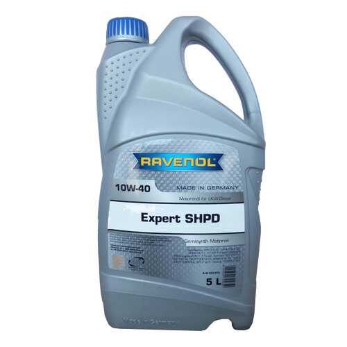 Моторное масло Ravenol Expert SHPD SAE 10W-40 5л в Вианор