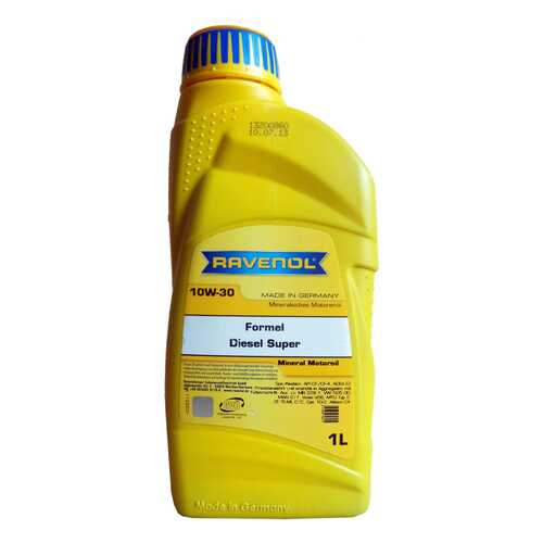 Моторное масло Ravenol Formel Diesel Super 10W-30 1л в Вианор