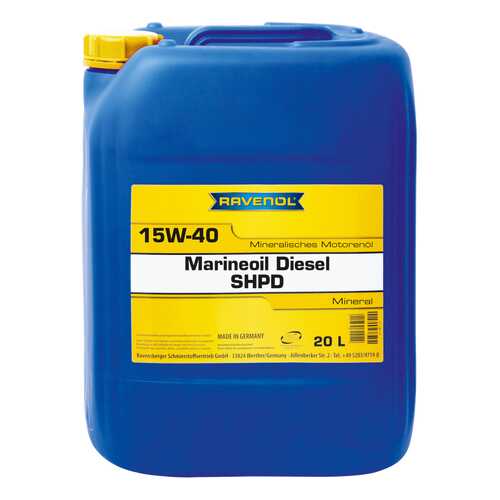 Моторное масло Ravenol Marineoil Diesel SHPD 15W-40 20л в Вианор