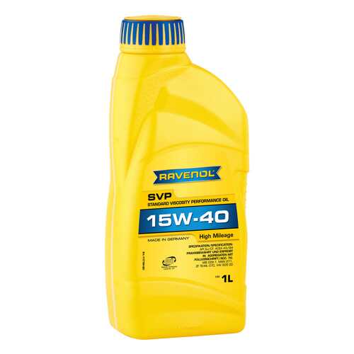 Моторное масло Ravenol SVP Stand Viscos Perform Oil SAE 15W-40 1л в Вианор